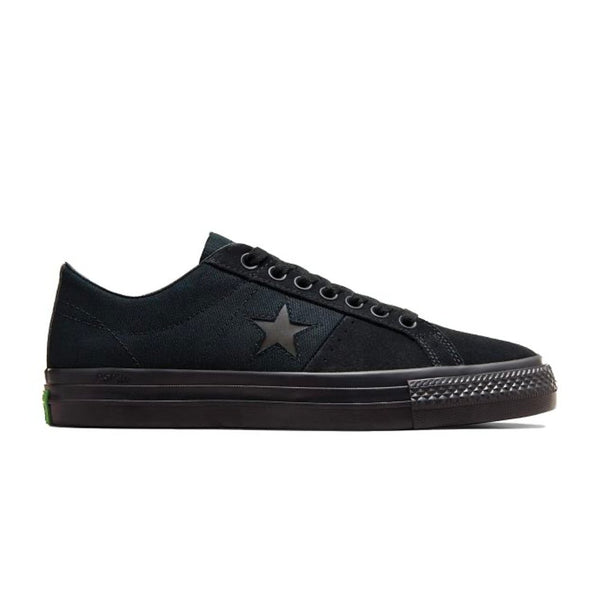 Converse Cons Sean Green Gx1000 One Star Pro Ox - Black / Black / Green - Streetart.fr
